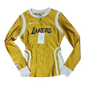 New Nike x Ambush NBA LA LAKERS Collection Women's MED Jersey Mineral Gold White